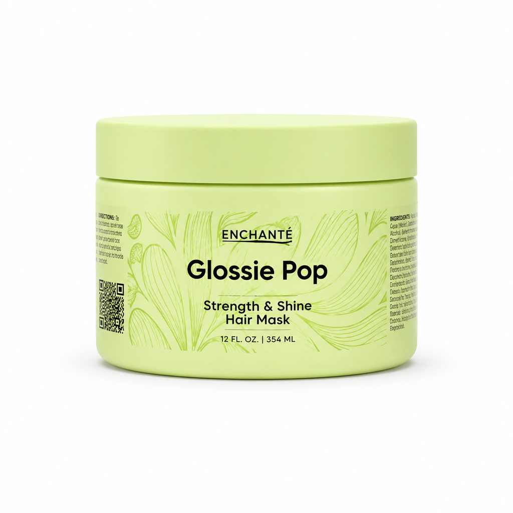 Glossie Pop Strength & Shine Hair Mask – Deep Conditioning Treatment | 12 fl. oz. / 354 mL