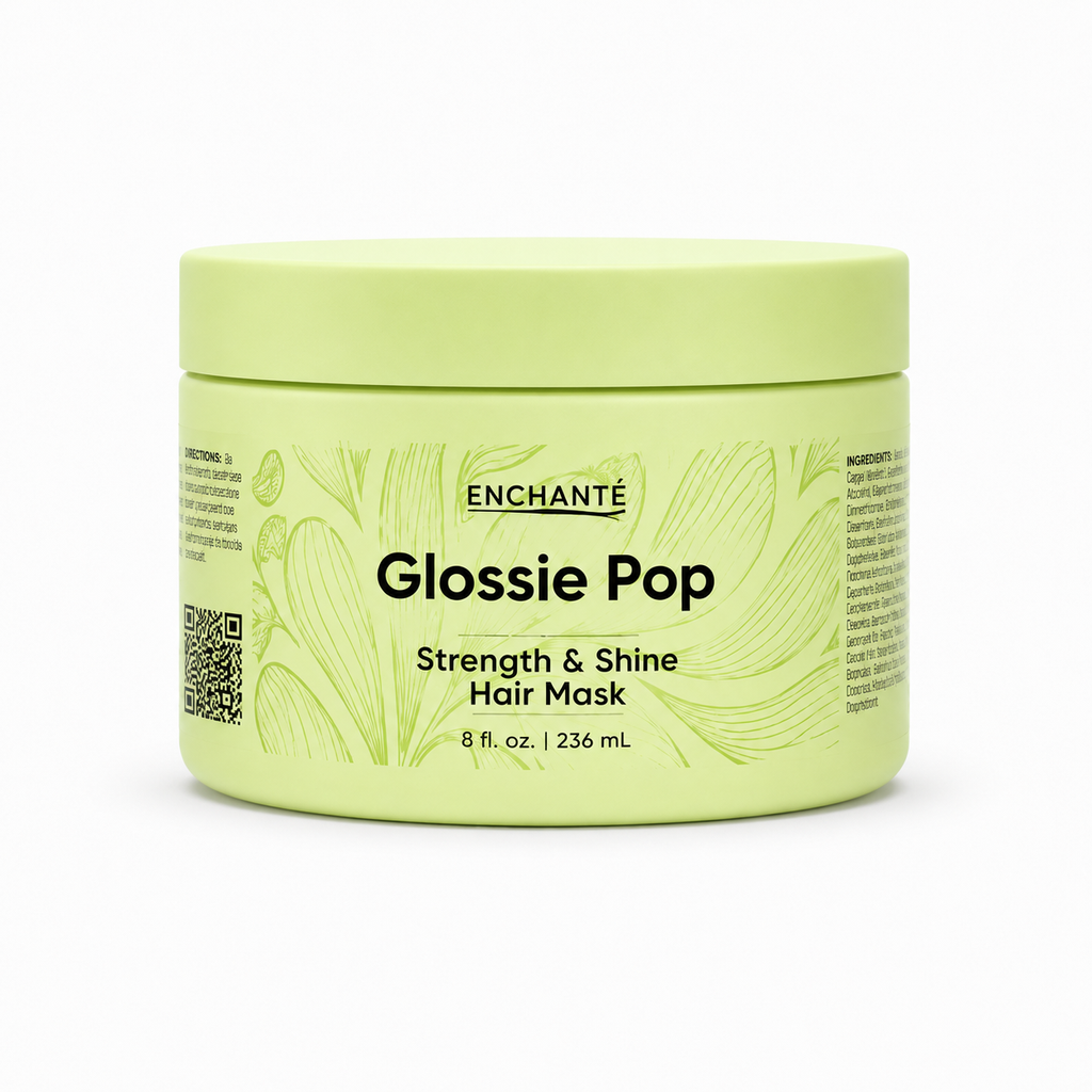 Glossie Pop Strength & Shine Hair Mask – Deep Conditioning Treatment | 8 fl. oz. / 236 mL